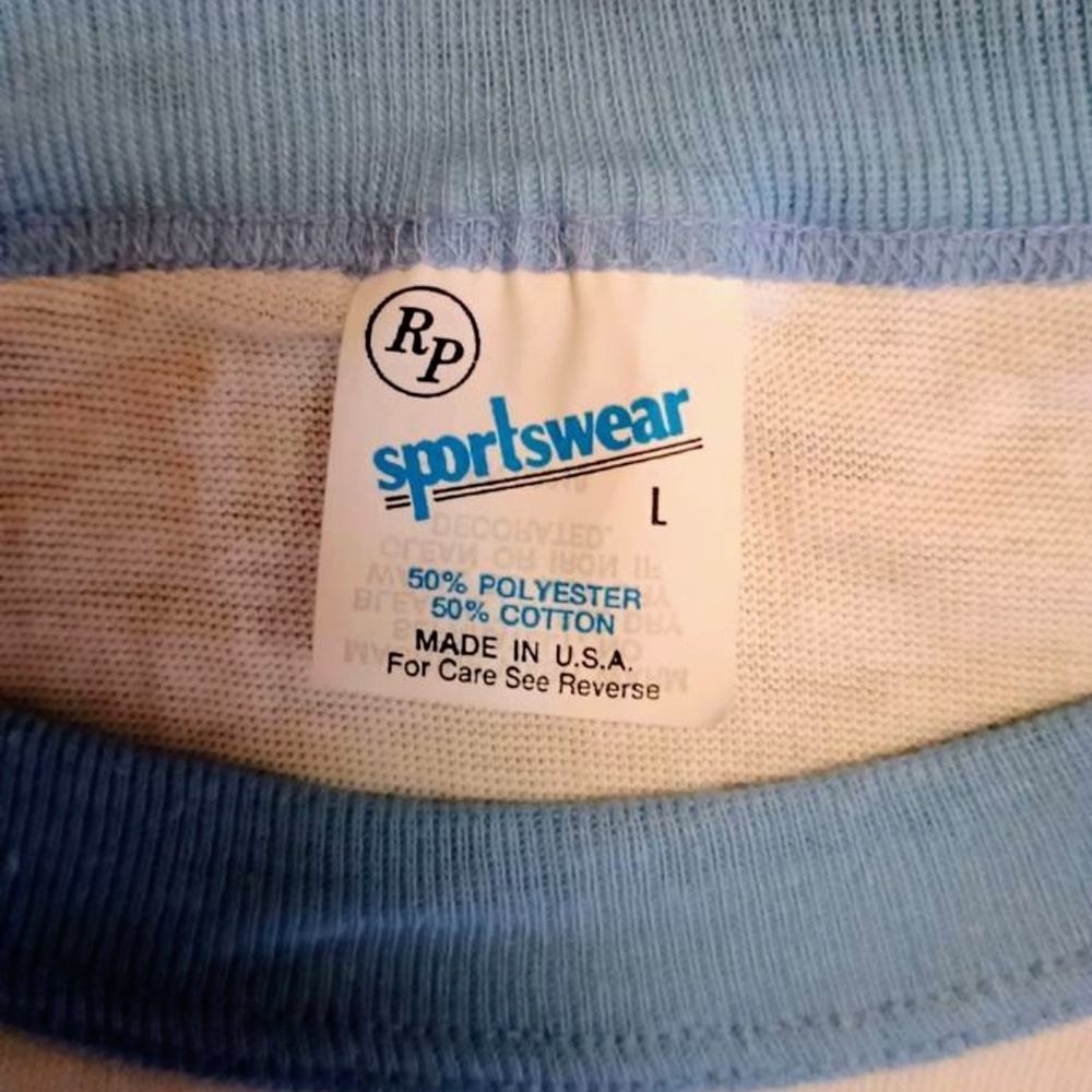 Vintage George Strait T-shirt Size Large Made In Usa By Sports Wear - Picture 4 of 5